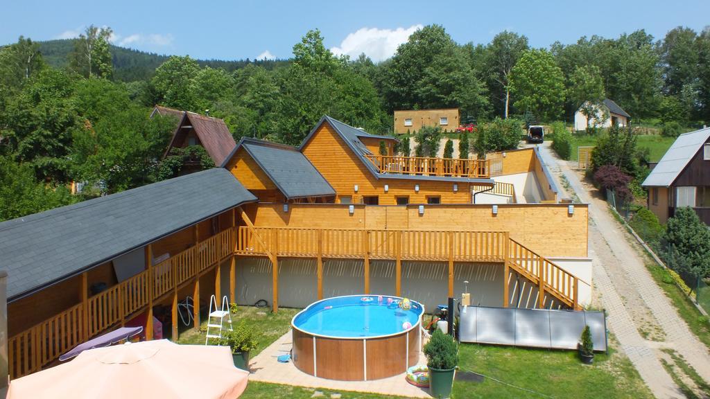 Chaty Pod Sokolim Hrbetem Česká Ves Exterior foto