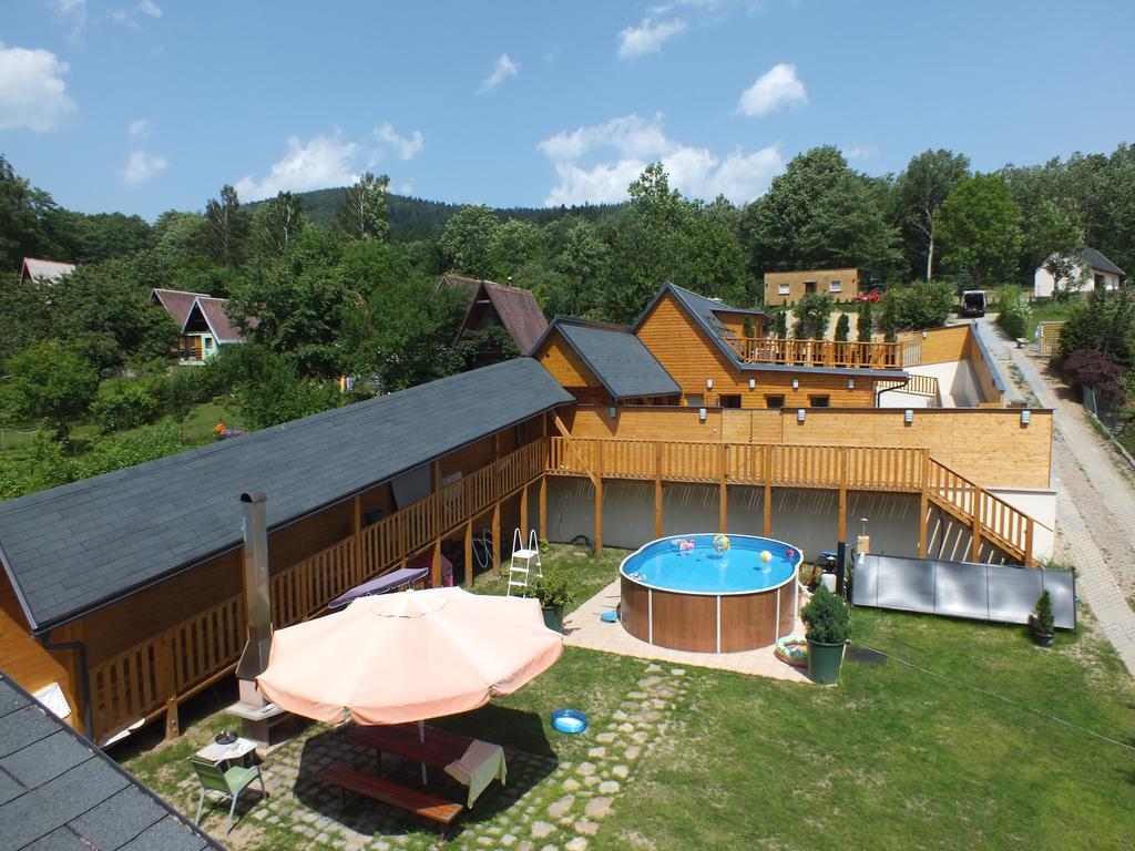 Chaty Pod Sokolim Hrbetem Česká Ves Exterior foto